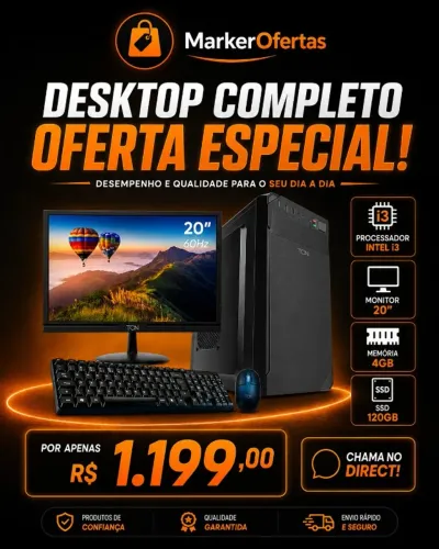 Desktop completo! Oferta Especial!
