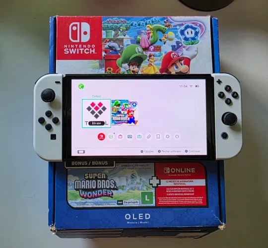 Nintendo Switch OLED DESBLOQUEADO