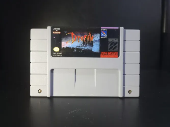 Cartucho Drácula de Bram Stoker Nintendo SNES