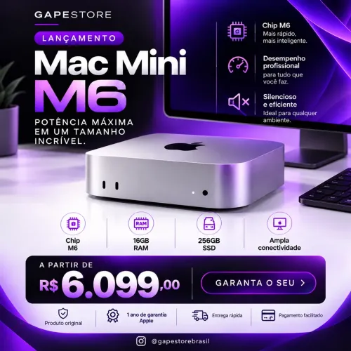 Mac Mini M6 16/256gb