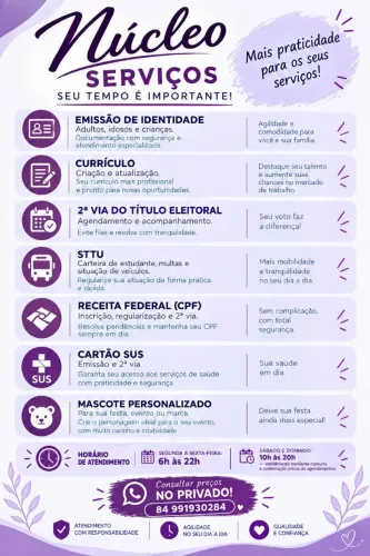 Serviço de agendamento 