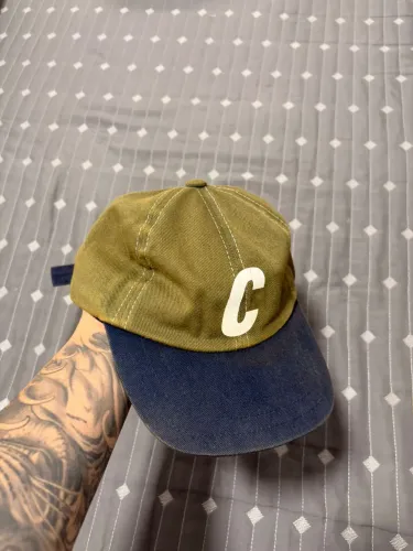 Bone class c logo military green/navy - Raro 