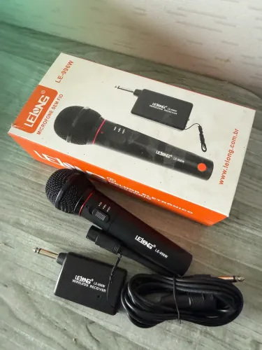 Microfone sem fio Long