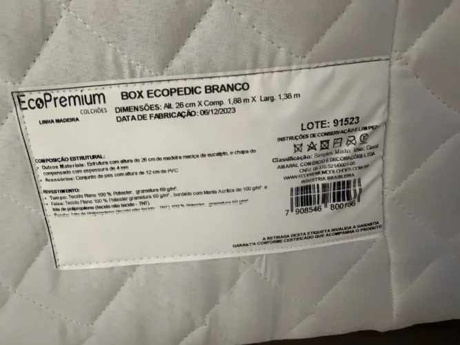 Cama box csal completa