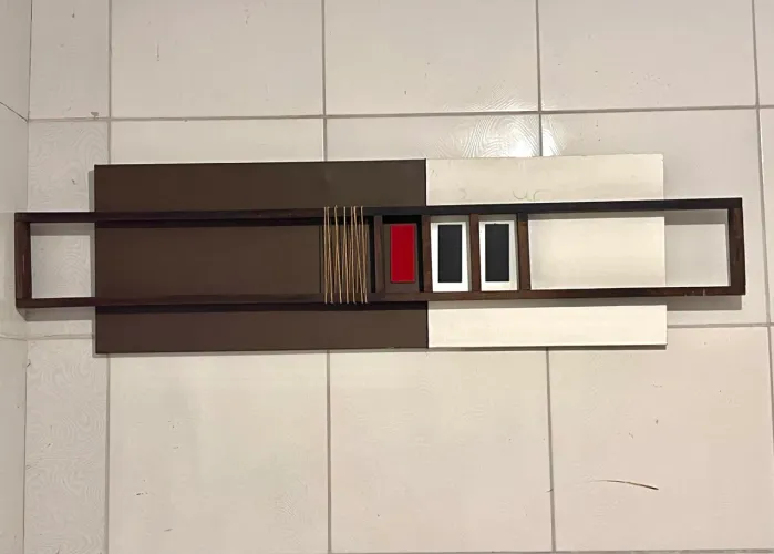 Quadro Artimage 40x150 Contemporâneo Minimalista Premium - Estilo Oriental Moderno