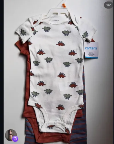Conjunto Carters 12 meses