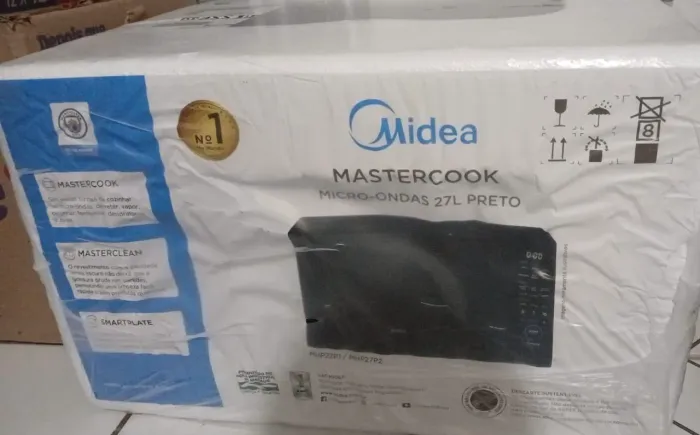 Microondas mastercook Mídia 27 L Preto