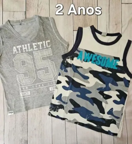 2Regatas, tamanho 2 anos