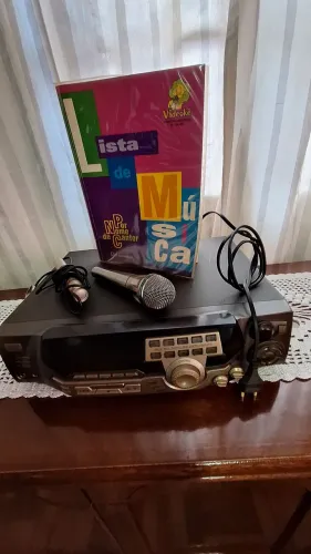 Vendo Karaoke completo perfeito estado