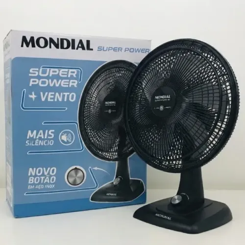 VENTILADOR DE MESA 40CM MONDIAL 127V TURBO SILENCIOSO
