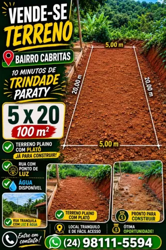 Terreno Próx A Trindade PARATY