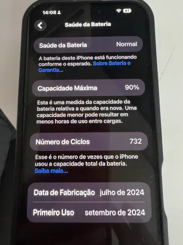 iPhone 16 pró max 256 Gb