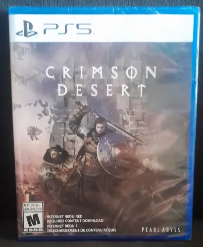 Crimson Desert Ps5 Mídia Física Novo Lacrado