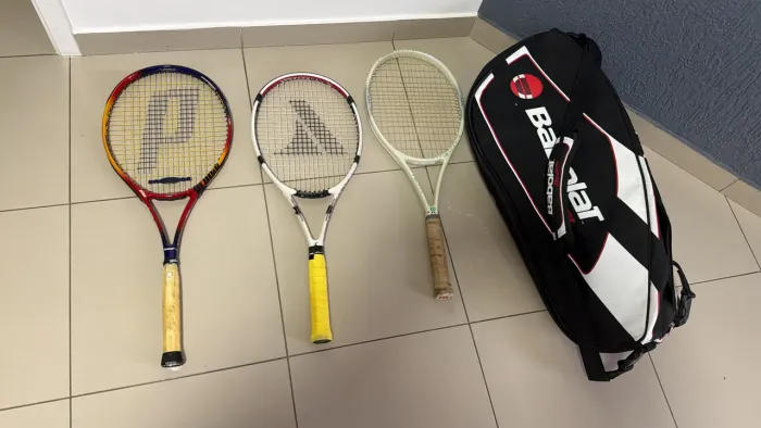Raquetes de tênis e bolsa Babolar