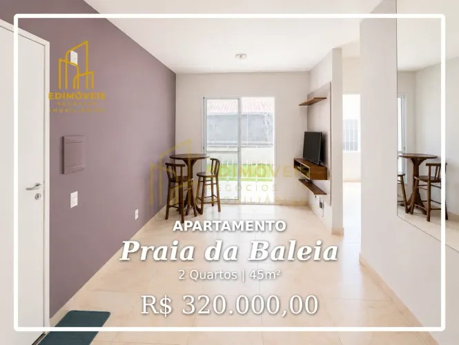 Seu novo lar na Praia da Baleia | Apartamento térreo em condomínio completo
