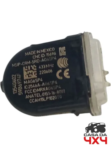 Sensor Tpms Pressão Pneu S10 2023 Ltz