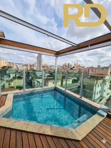 Cobertura Top House com 4 quartos e piscina. 3 vagas no Sagrada Família