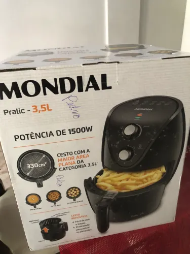Air Fryer Mondial de 3,5 litros nunca usada?