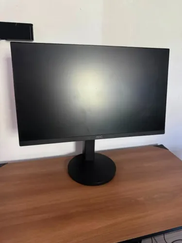 Monitor Aoc 21,5'' Full Hd 75hz 4ms Ajuste De Altura 22b3hmf