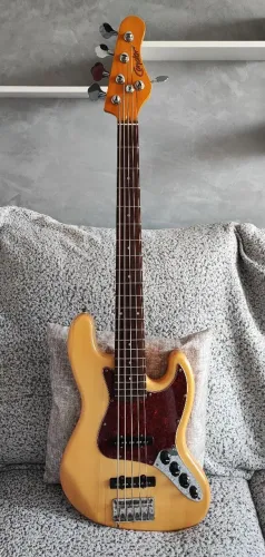 Baixo Condor Jazz Bass - 5 Cordas - Captação e Pré Fender 