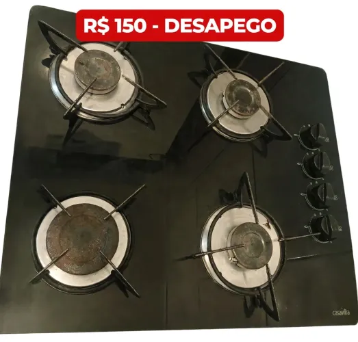 Cooktop usado desapego