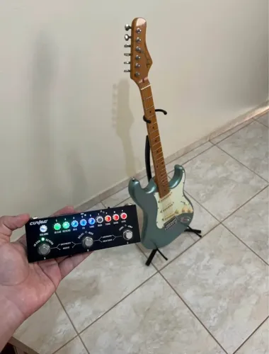 Guitarra Tagima Tg 530 + capa + pedal Cuvave