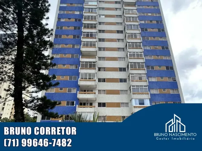 APARTAMENTO 4 QUARTOS 2 SUÍTES 155M² NA PITUBA