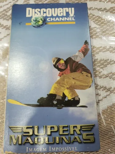 VHS Discovery Channel "Super Máquinas: IMAGEM IMPOSSIVEL"