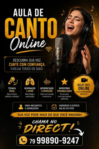 Aula de canto 