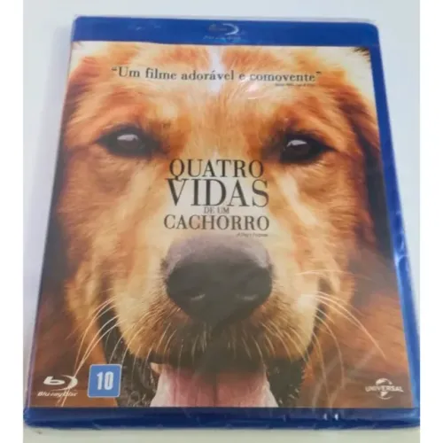 Blu-ray Quatro vidas de um cachorro - Novo Lacrado