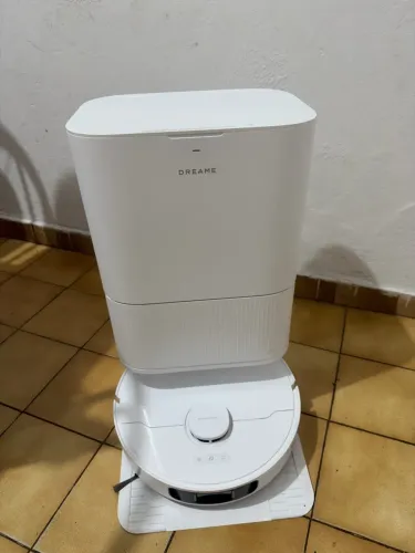 Dreame Aspirador Robô D20 Ultra 13000pa Com Base E Mop Branco