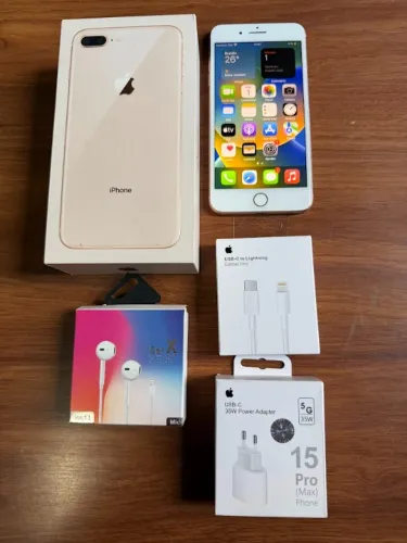 iphone 8 plus 256 gb perfeito tela 5.5 video 4k sau bateria 100% chip sim dualcamera 12mp