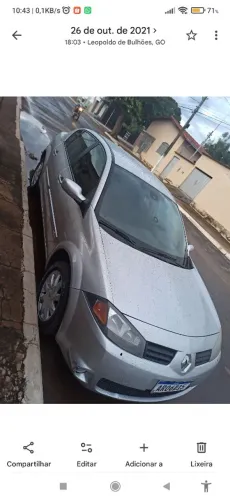 Renault Megane Sedan Dynamique Hi-flex 1.6 16V 2010