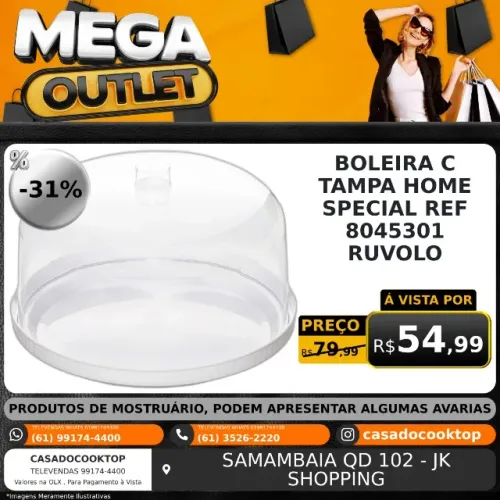 BOLEIRA C/ TAMPA HOME SPECIAL REF8045301 RUVOLO *00013