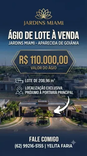 Ágio de Lote - Jardins Miami