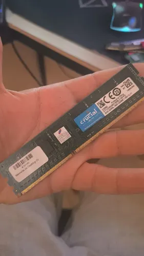 Memória ram 8gb usada