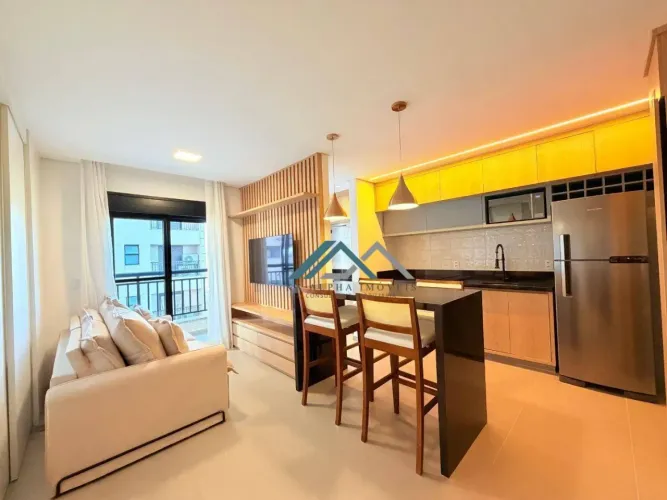 Studio com 1 dormitório para alugar, 40 m² por R$ 5.145,00/mês - Fiori - Barueri/SP