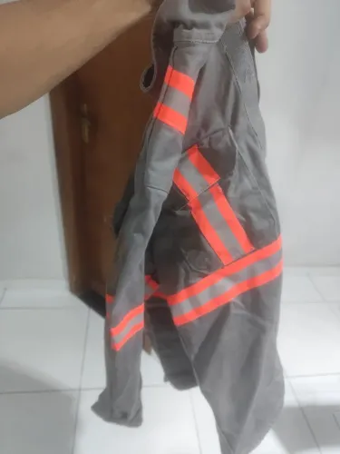 Blusa anti-chama EPI manga longa com refletivo Tam M