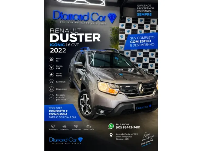 Renault Duster Iconic 1.6 16V Flex AUT 2022