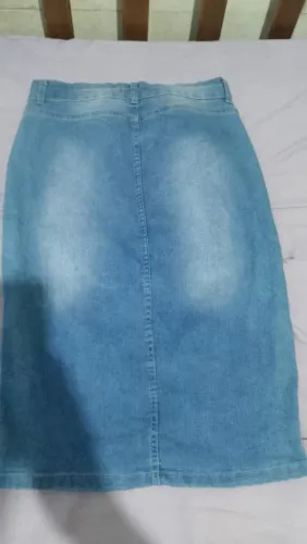 Saia jeans Marisa