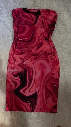 Vestidos size rosa,marrom
