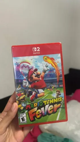 (NOVO, LACRADO) Jogo Mario Tennis Fever Nintendo Switch 2
