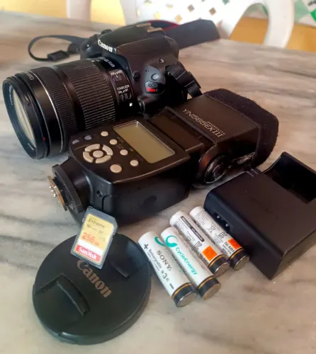 Canon SL2 Kit completo