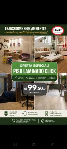 PISO LAMINADO DE ALTA RESISTÊNCIA