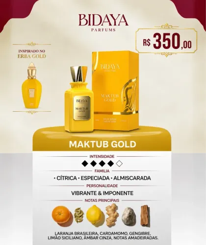 Bidaya Maktub Gold EDP 100ml