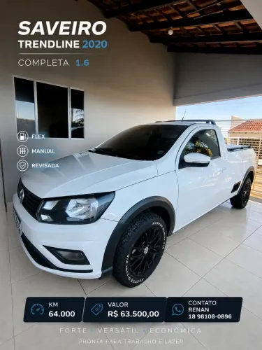 Volkswagen Saveiro Trendline 1.6 T.flex 8V 2020