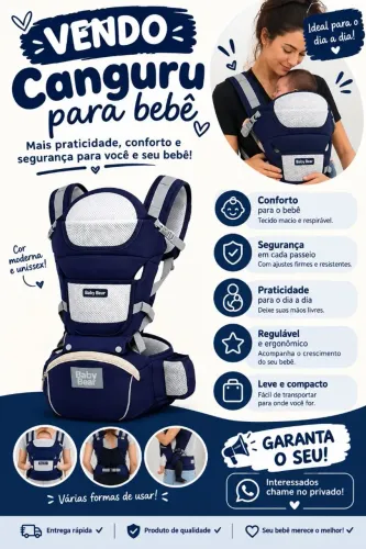 Canguru ergonômico 