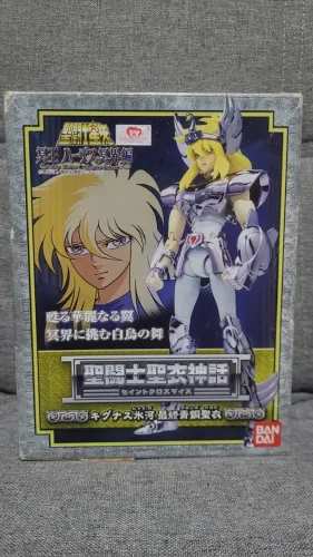 Boneco Hyoga de Cisne v3 1.0 Bandai cavaleiros do zodíaco Saint Seiya