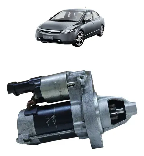 Motor De Arranque Honda Civic 1.8 2007 A 2012
