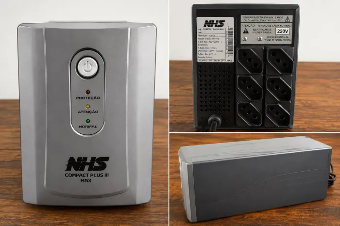 Nobreak Nhs Compact Plus 3- Aceito troca e proposta